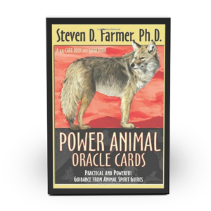 Power Animal Oracle Card deck and guidebook for animal spirit readings, made by Dr. Steven Farmer